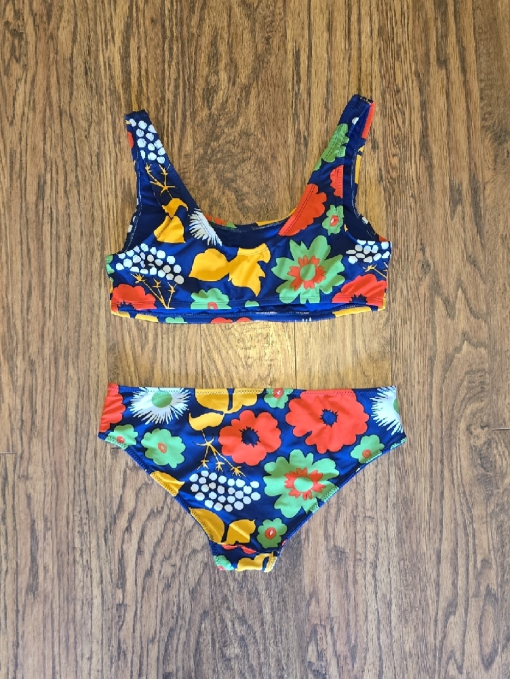 Marimekko For Target Floral Bikini EUC - Women's Size L - Picture 3 of 7